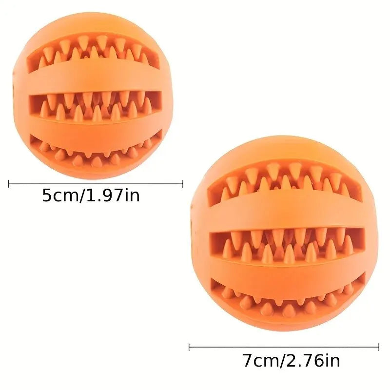 Eco-Friendly Chew Ball – Treat Feeder and Tooth Cleaner