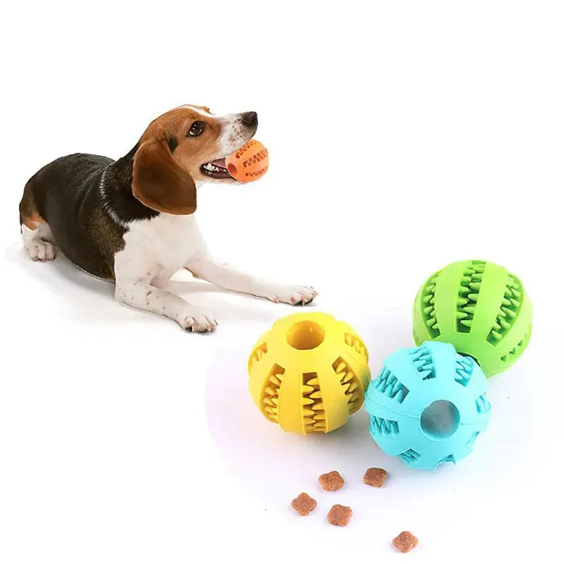 Eco-Friendly Chew Ball – Treat Feeder and Tooth Cleaner